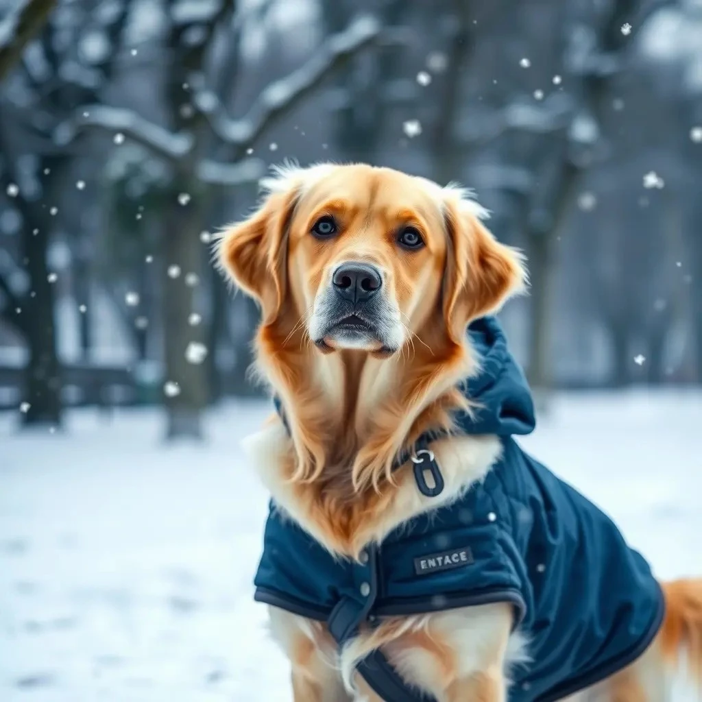Как правильно выбрать одежду для собаки зимой