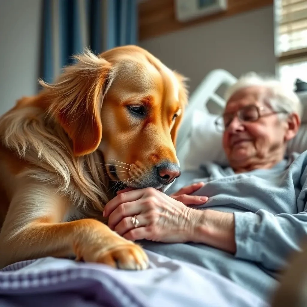Собаки-терапевты: как они помогают в больницах