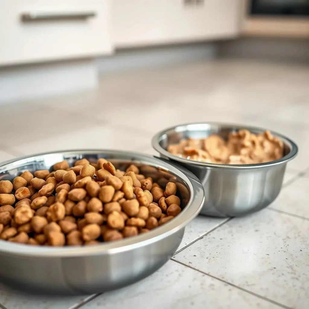 Натуральное или сухой корм: комбинированное питание