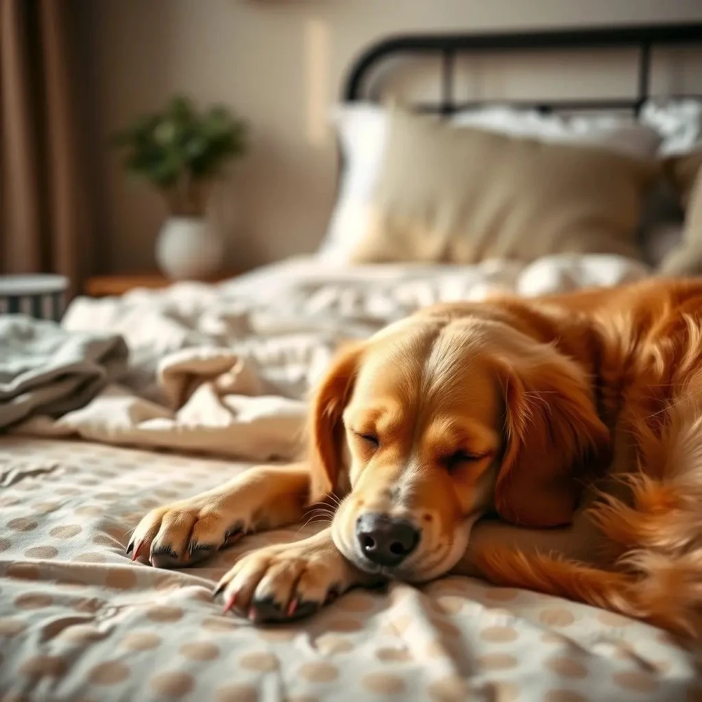 Плюсы и минусы совместного сна с собакой