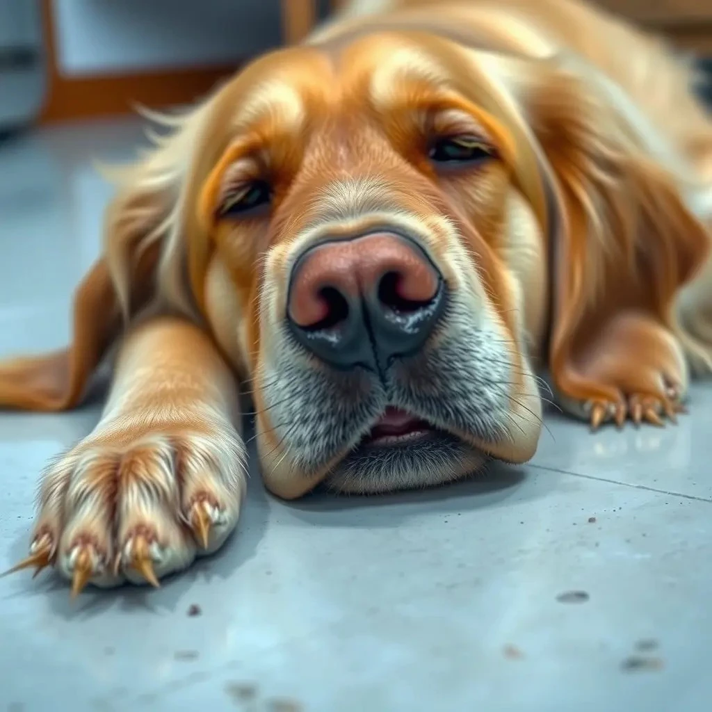 Симптомы отравления у собак и первая помощь